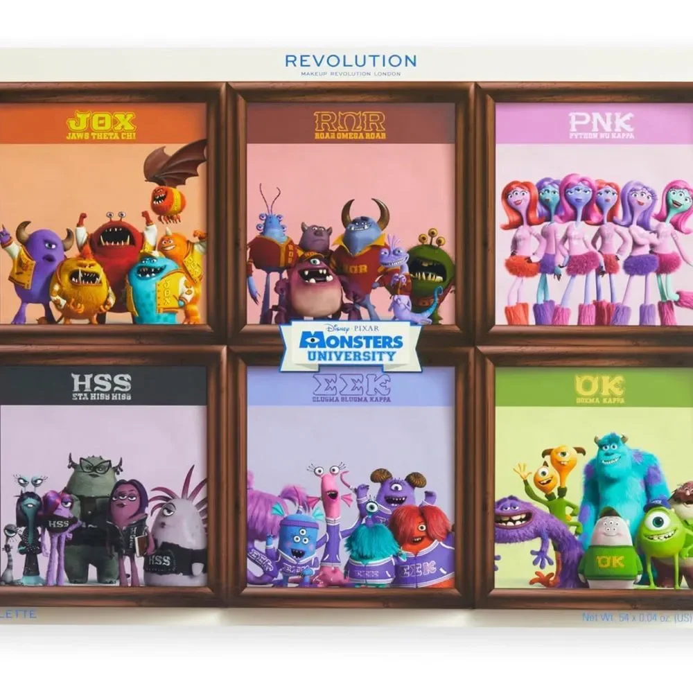 Revolution‎ Beauty Disney’s Monsters University Fraternity & Sorority Palette